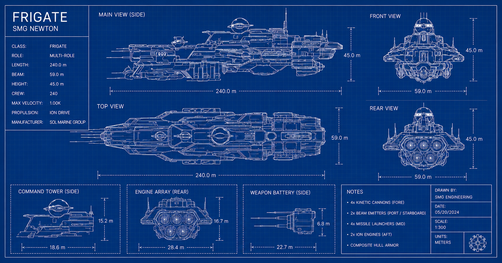 Frigate Schematics